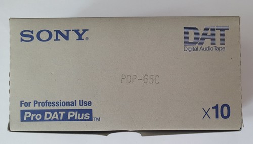 Sony pro dat plus tape - sony,