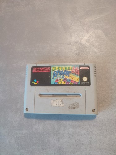 Tetris attack snes - tetris, super
