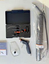 Garant Druckluft Blaspistole Spiralschlauch Sicherheitskupplung Düsen Set Schutz