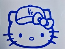 Hello Kitty LA Dodgers Custom