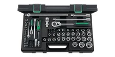 STAHLWILLE Steckschlüsselsatz 86TX 63-teilig 1/4 + 1/2 ″ Schlüsselweiten 4-30...