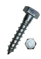 Schlüsselschraube DIN 571 8mm Holzschraube Sechskant vz.