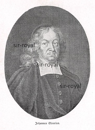 Johannes olearius 1911 - johannes,