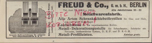 Berlin werbung 1908 freud - werbung, co