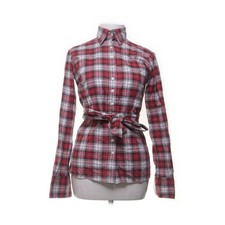 Umani, Hemd, Größe: S, Rot/Mehrfarbig, Baumwolle/Elasthan, Karo, Damen -2oN