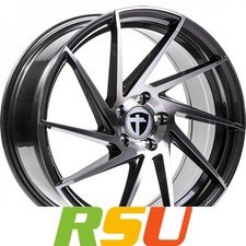 Tomason TN17 titanium diamond polished links 8x18" ET40 LK5 114.3 ML 72.6 Alu...