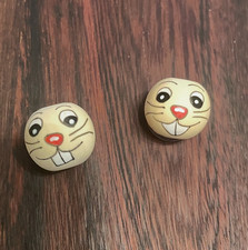 5 Stück Holzperlen Holzköpfe