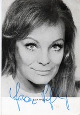 Eva Pflug+ - seltenes original Autogramm auf Karte - "RAUMSCHIFF ORION"