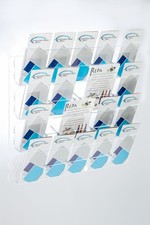 20-Fach Prospektwandhalter