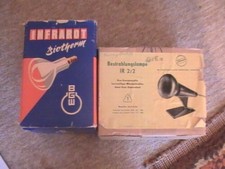 DDR Rotlichtlampe Infrarot