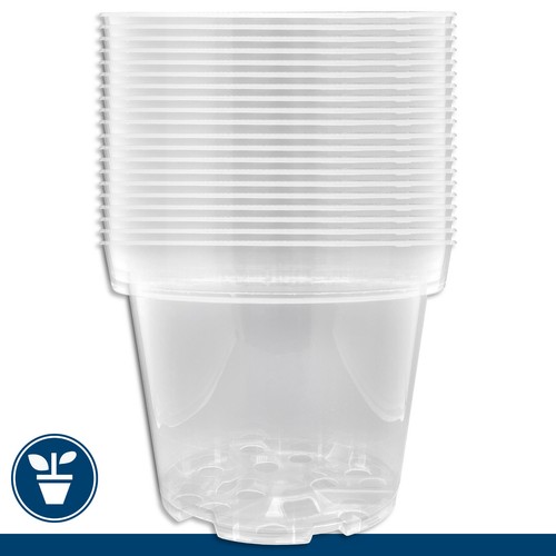 Orchideentopf transparent - 20,