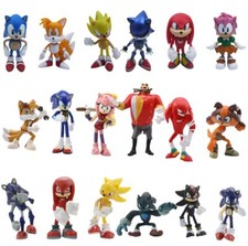 Sonic Set Figuren Spielzeug Variante 6x Stück Anime Spielset Action Spielfiguren