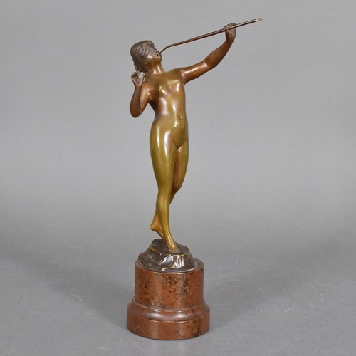 Bronze figur akt franz - akt,