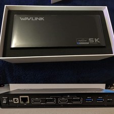 Laptop USB C Hub Dockingstation Dual 4K HDMI DP 65W PD für Mehrere Displays