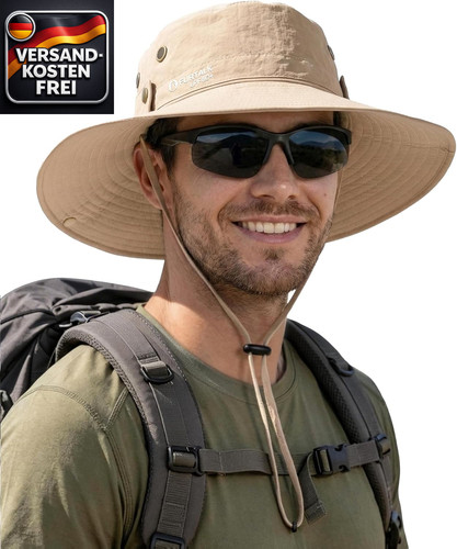 Herren sonnenhut anglerhut upf - anglerhut,
