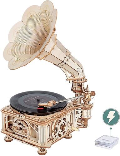Diy mechanisches grammophon - mechanisches,