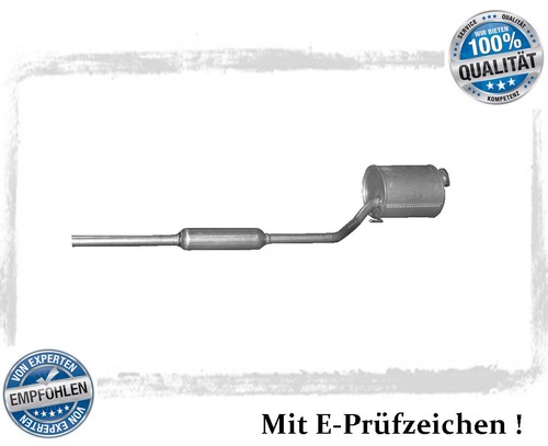 Mittelschalldämpfer für