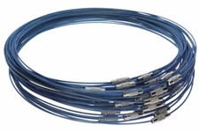  Stahlblau - Collier Halskette