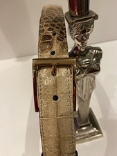 Krokodilleder Gürtel 3.5 cm