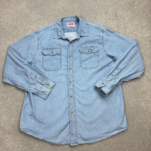 Wrangler jeanshemd erwachsene - wrangler,