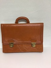 alte Aktentasche Ledertasche Lehrertasche Retro Schultasche Vintage 50er Jahre