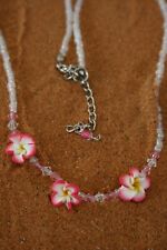 Hawaii Flower Kette  3 Blümchen  verschiedene Farben