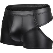 Herren Wet Look Trunks