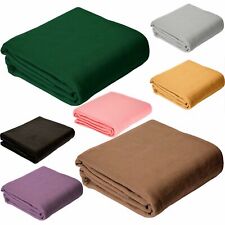 Fleecedecke Kuscheldecke Sofadecke Bettüberwurf Grau Beige Braun Grün Blau Gelb
