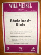 Rheinland Dixieland Medley Jetzt trink mer noch a Flascherl Wein u.a. Noten SO