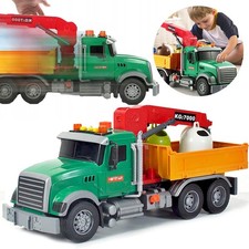 Müllabfuhr LKW Müllwagen Müllauto Müll Mülltonnen LKW Sound Lichteffekten NEU