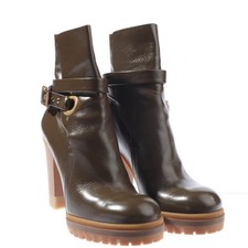 Stiefeletten Chloé Grün Weiß 39,5 EUR
