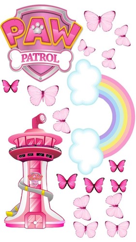 Tortenaufleger paw patrol set - tortenaufleger,