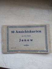 10 AK alte Feldpostkarten Ansichtskarten aus Bezirk Janow Polen 2. Weltkrieg WK