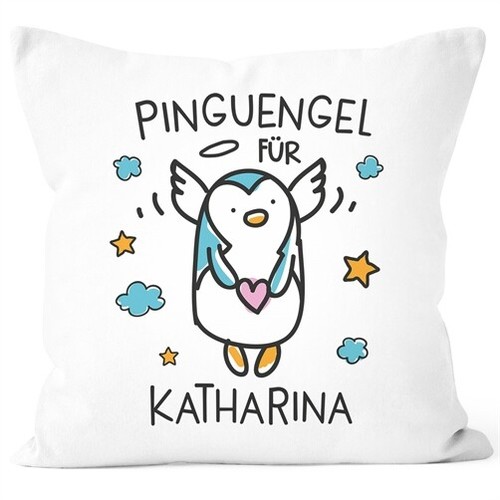 Kissen bezug pinguengel - kissen-bezug,