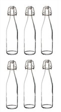 Glasflaschen mit - 6x,
