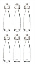 6x Glasflaschen mit