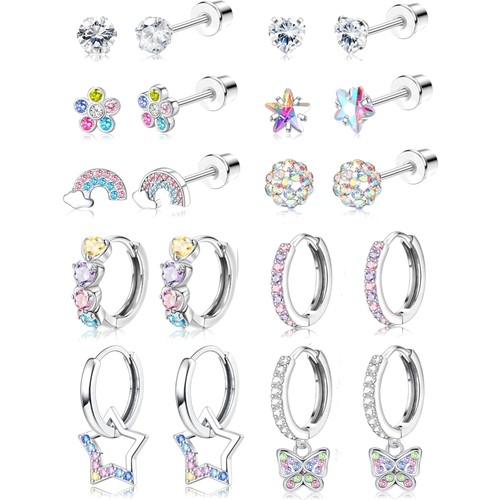 Kinder ohrringe set paar - kinder, 10
