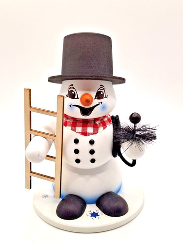 Räuchermann schneemann - räuchermann,