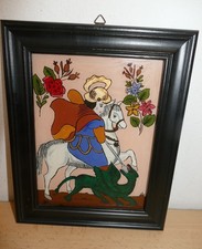 Hinterglasbild Heiligenbild