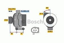 BOSCH Lichtmaschine Generator LiMa ohne Pfand 0 986 080 810