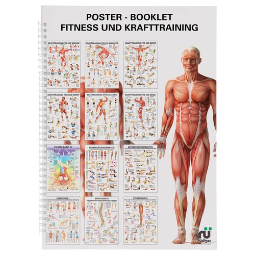 Mini poster booklet fitness - mini-poster, "fitness"