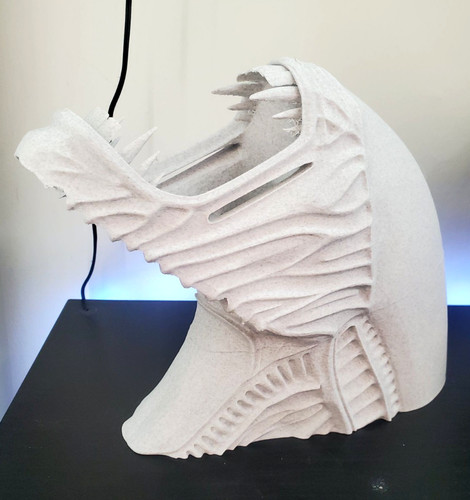 Alien gedruckte statue - alien,