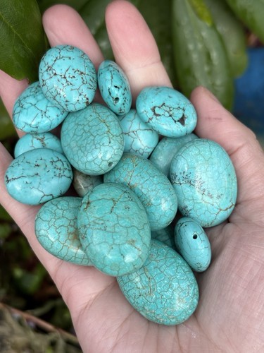 Sammlung von blau - , gefärbten