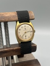 VINTAGE LIP HERRENUHR HANDAUFZUG MIT DATUMSANZEIGE F.2