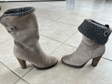 Stiefeletten PEROSA Gr. 37 Greige