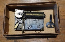 Antike Walzenspieluhr  Spielwerk mit Nr. 71656 um 1900