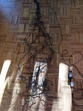 LED Lichterkette Weihnachtsbaum mit Ring