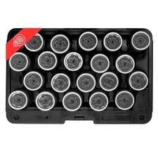 SW-Stahl 02383L 20tlg Felgenschloss Demontage Satz Schlüssel Set Adapter für VW