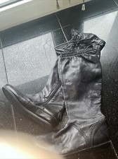 Dick Boons Damen Stiefel Echt Leder Gr 36 Neuwertig 