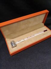 Weinthermometer (Weinfass versilbert) SAINT HILAIRE PARIS Grands-Crus in Box 